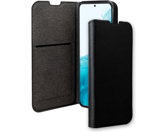 Folio Wallet Samsung Galaxy S23 5G Noir - 65% Plastique recyclé Certifié GRS Bigben
