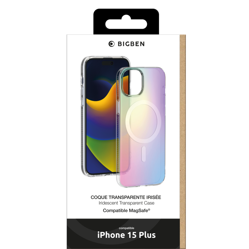 Coque transparente avec MagSafe pour iPhone 15 Plus - Apple (BE)