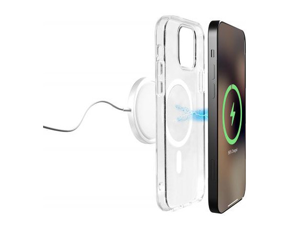 Coque Apple iPhone 13 Pro Compatible MagSafe Lite Mag Transparente Puro