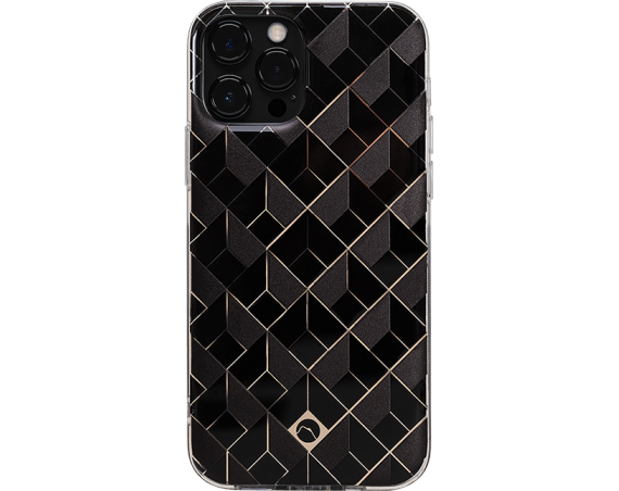 Coque pour iPhone 12 / 12 Pro Saint Germain avec motifs en 3D Noire Artefakt